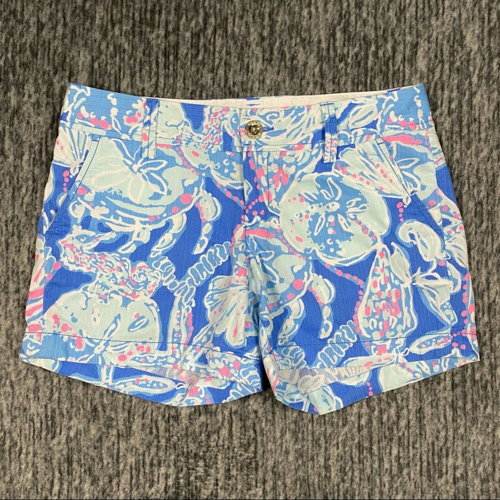 Lilly Pulitzer Callahan Shorts 4 Into The Deep